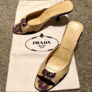 Prada toeless mules